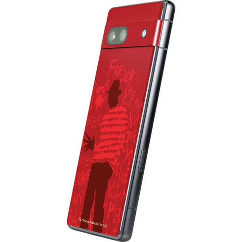Nightmare on Elm Street Dont Fall Asleep Google Pixel 7a Skin